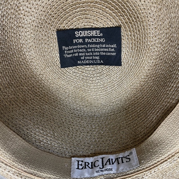 🌺Eric Javits squishee straw hat 🌺 - Picture 4 of 7